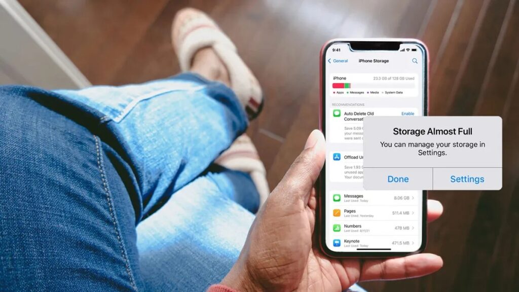 هنگ کردن آیفون